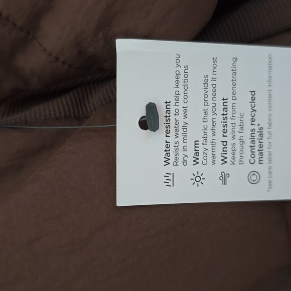 FLX BRAND MEN'S BROWN FRONT ZIPPERED QUILTED OUTDOOR JACKET COAT SIZE XL - Picture 11 of 16